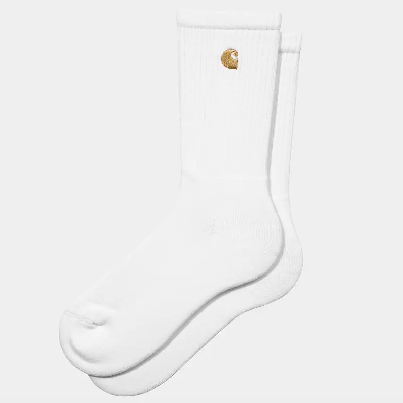 Chaussettes en coton white Carhartt WIP