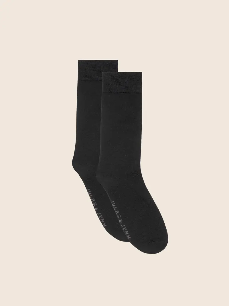 Chaussettes fil d'Ecosse noir