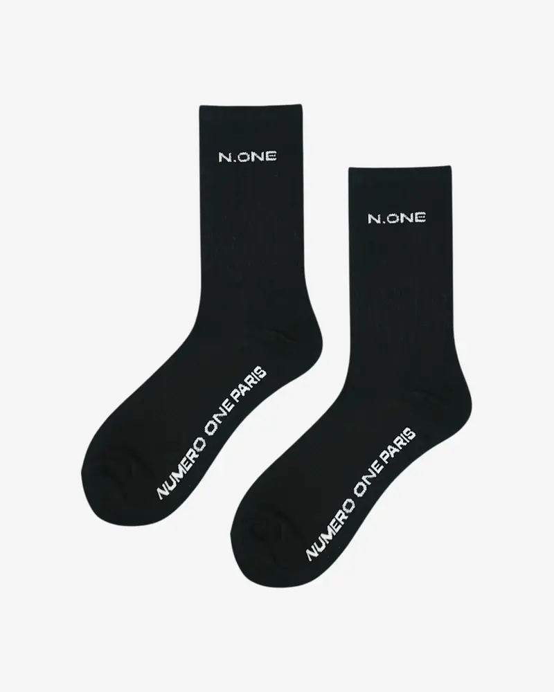 CHAUSSETTES N. ONE - NOIR