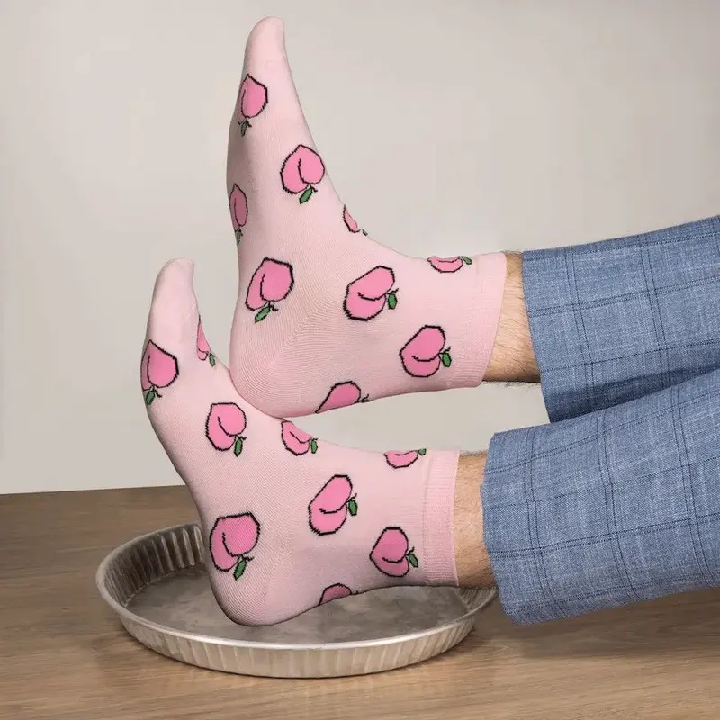 Chaussettes Pêches
