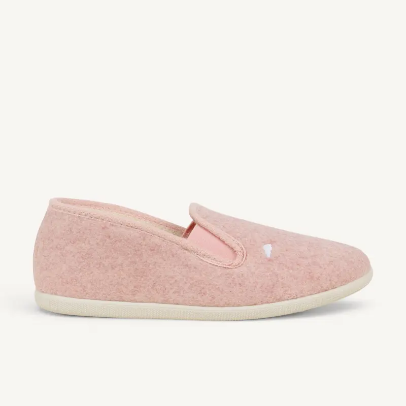 Chaussons AGATHE HELLO COTTON Enfant Rose