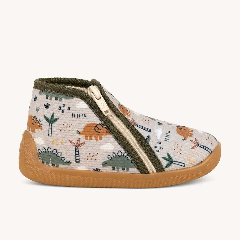 Chaussons ALEX HELLO COTTON Enfant Gris