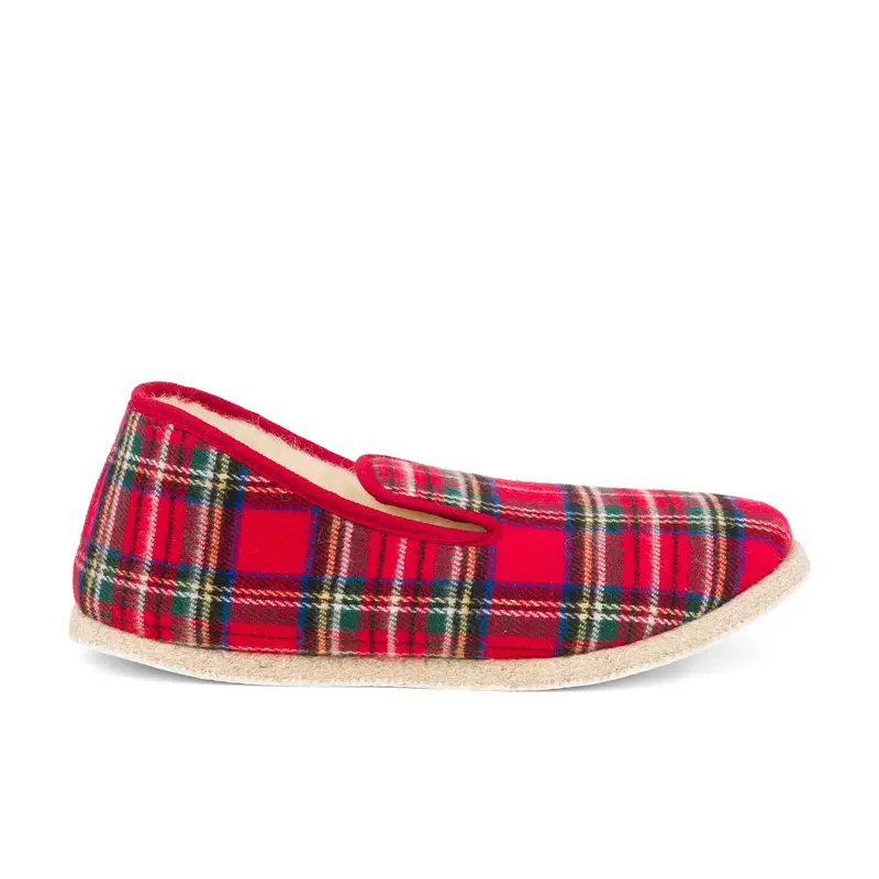 Chaussons CALAIS RONDINAUD Homme Rouge