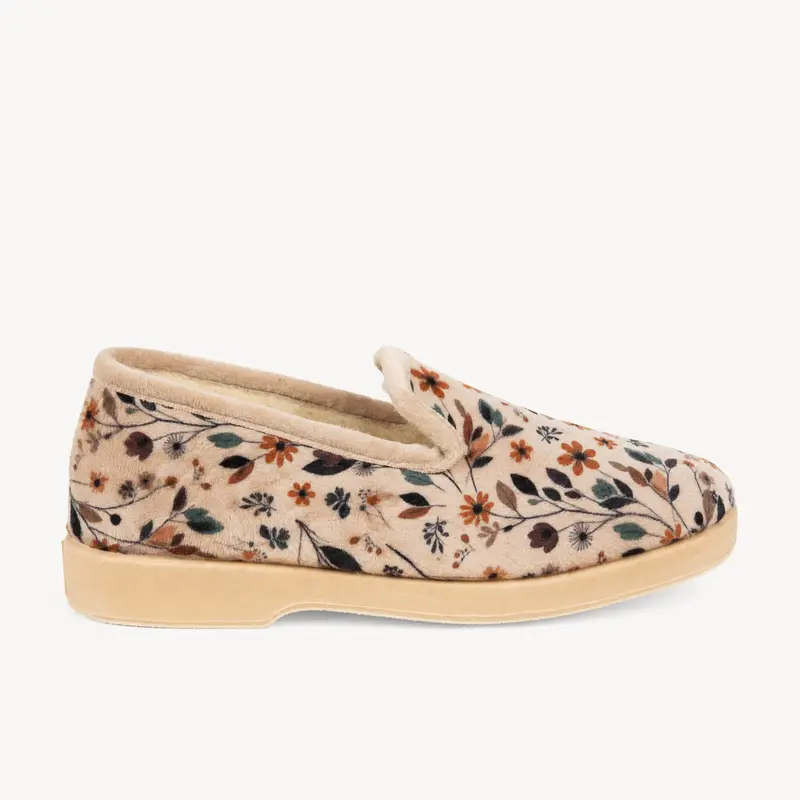 Chaussons LACHAFLEUR LA MAISON DE L'ESPADRILLE Femme Beige