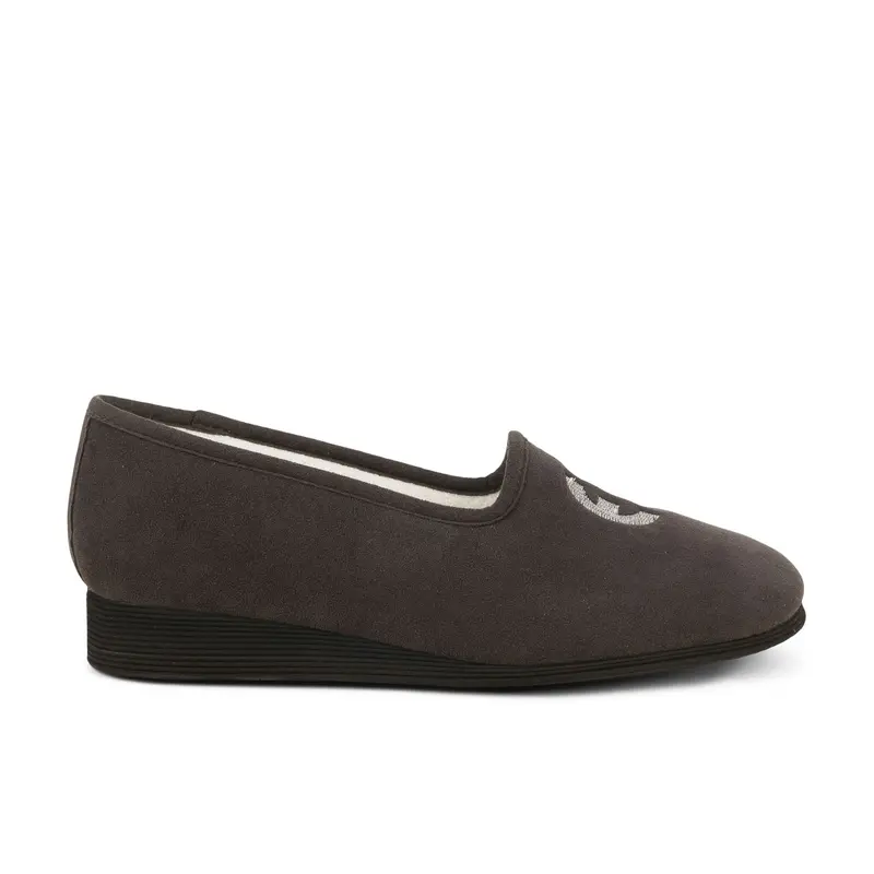Chaussons LAMIS EXQUISE Femme Gris