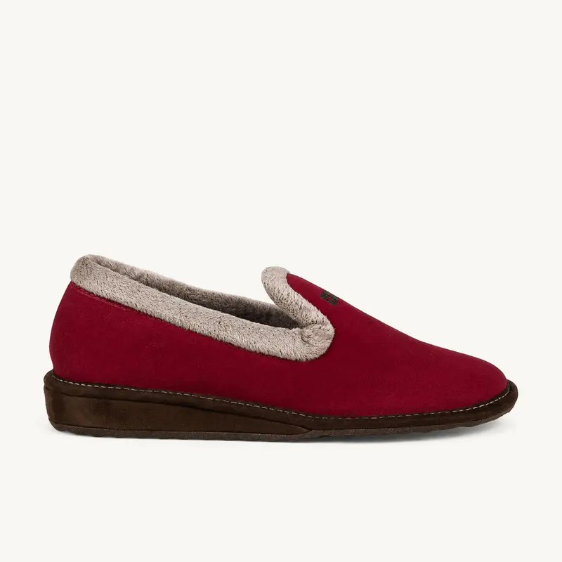 Chaussons RUISSALO NORDIKAS Femme Rouge