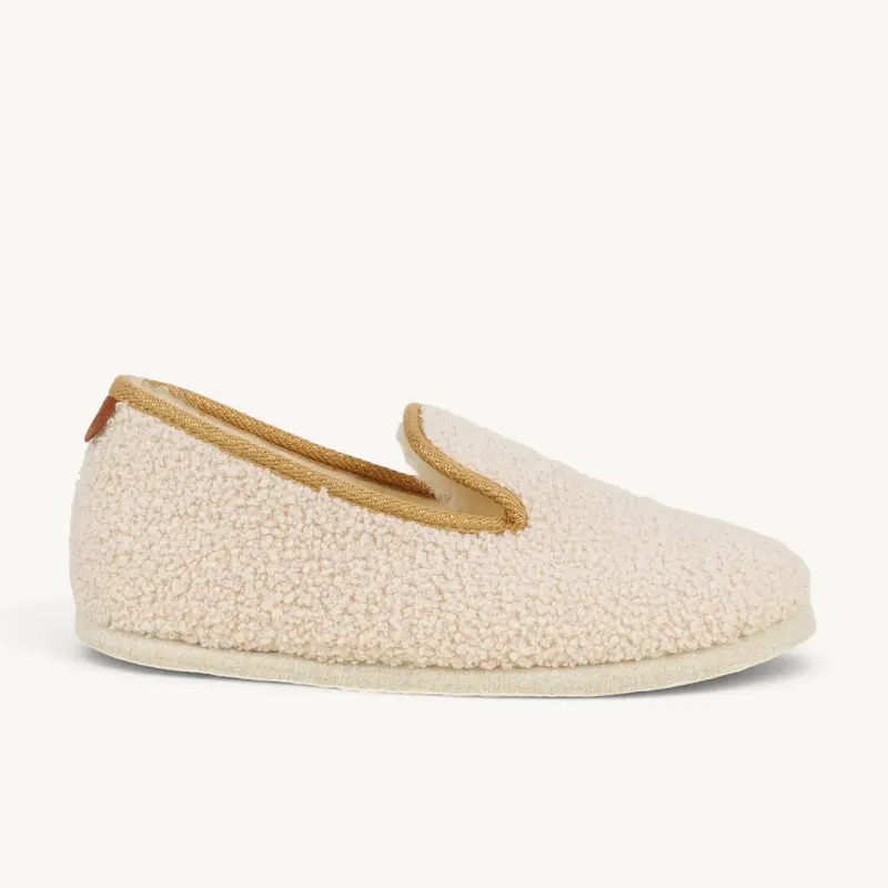 Chaussons SHERPA CHAUSSE MOUTON Femme Beige