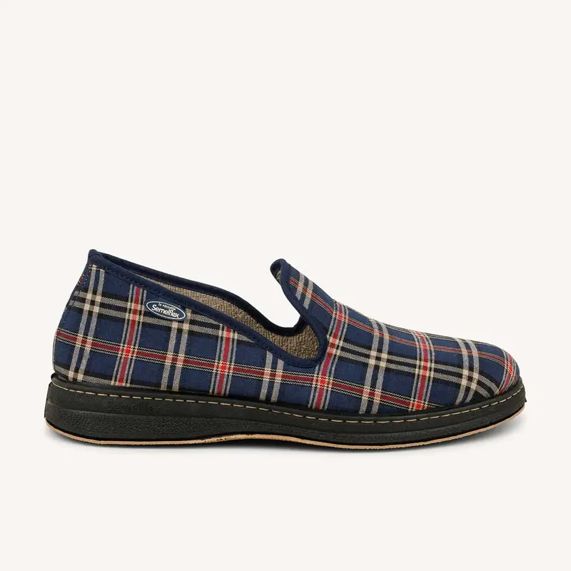 Chaussons SUPER HUGO SEMELFLEX Homme Bleu