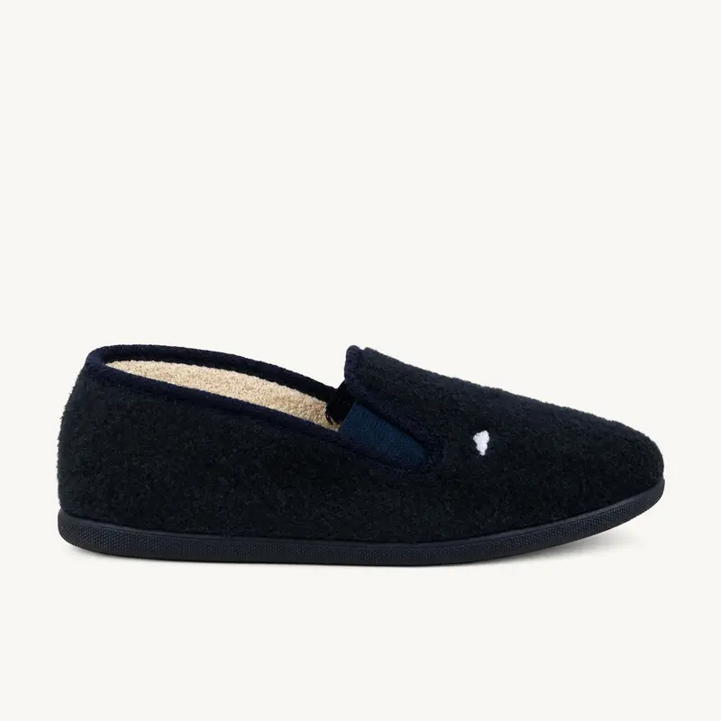 Chaussons TOM HELLO COTTON Enfant Bleu
