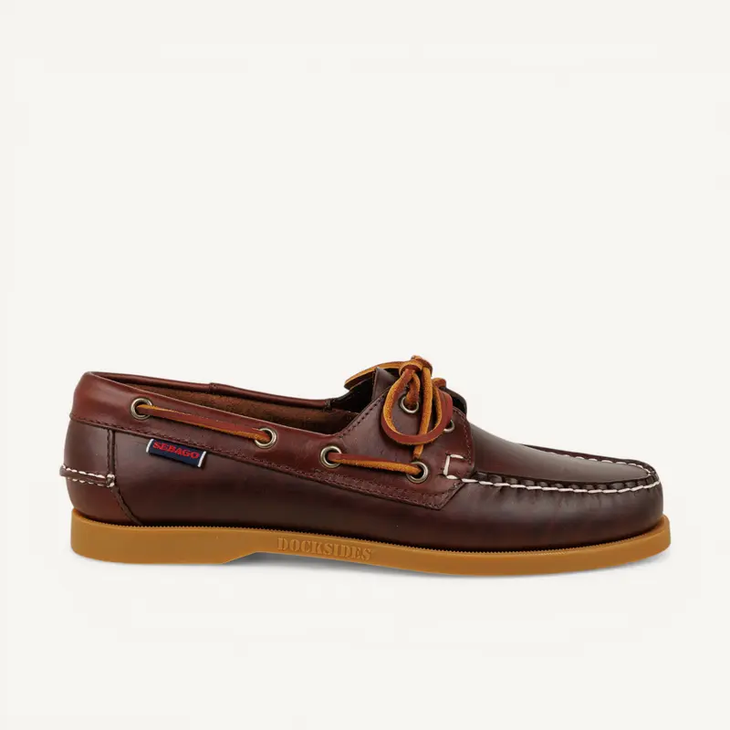 Chaussures bateau DOCKSIDES PORTLAND WAXED SEBAGO Femme Marron