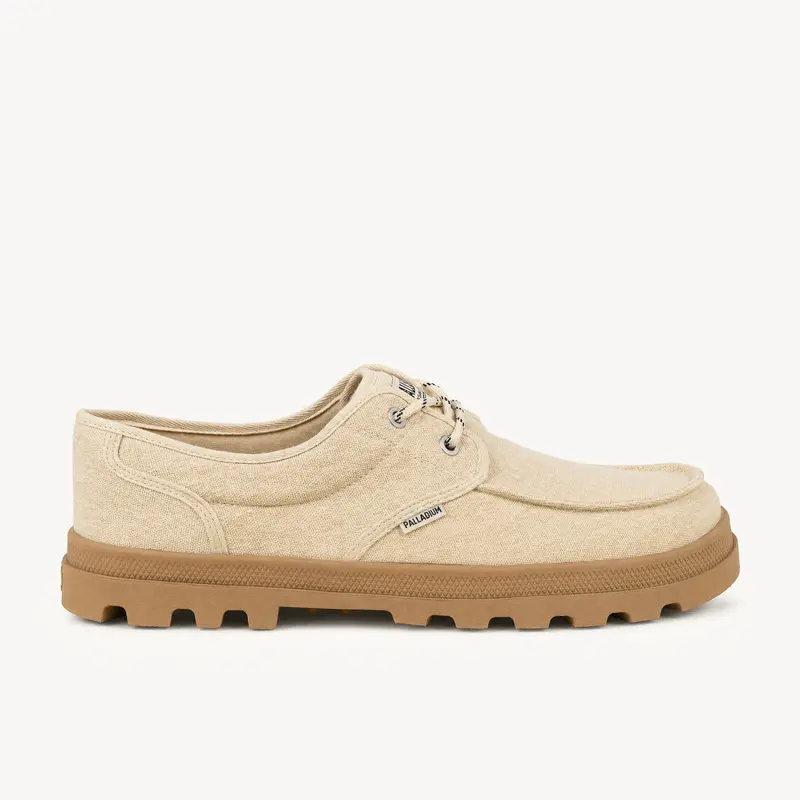 Chaussures bateau DUNELITE MOC PALLADIUM Homme Beige