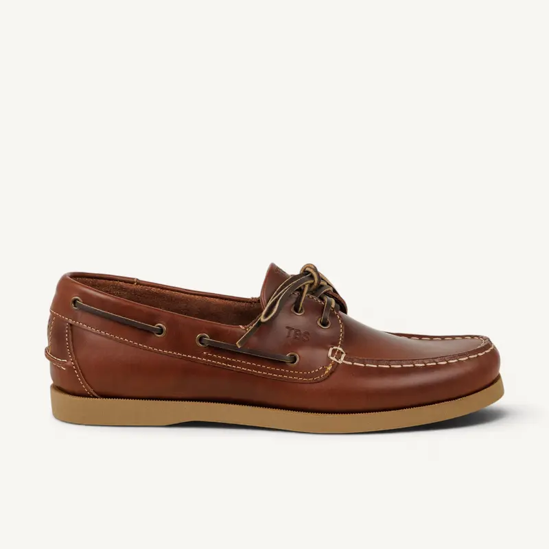 Chaussures bateau PHENIS TBS Homme Marron