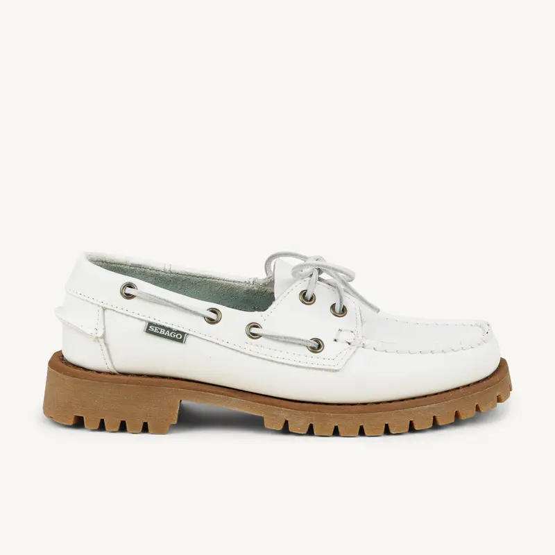 Chaussures bateau RANGER TALE SEBAGO Femme Blanc