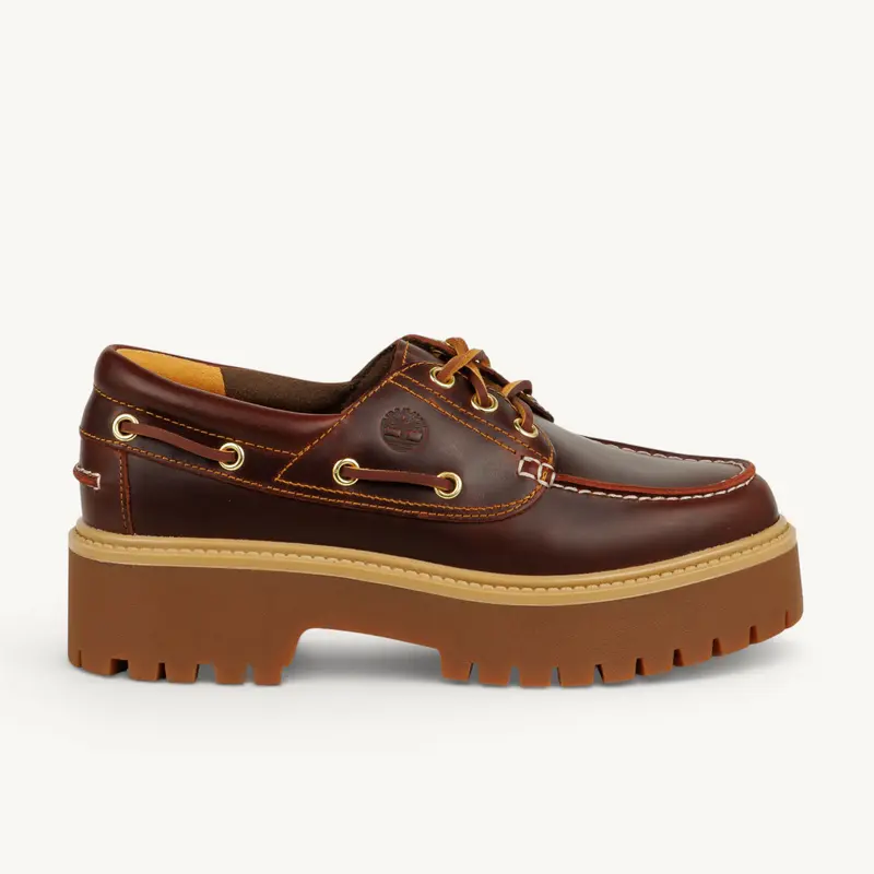 Chaussures bateau STREET BOAT TIMBERLAND Femme Marron
