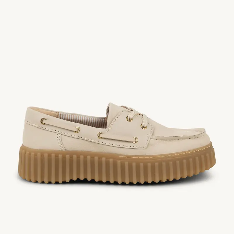 Chaussures bateau TORHILL BOAT 26186302 CLARKS Femme Beige