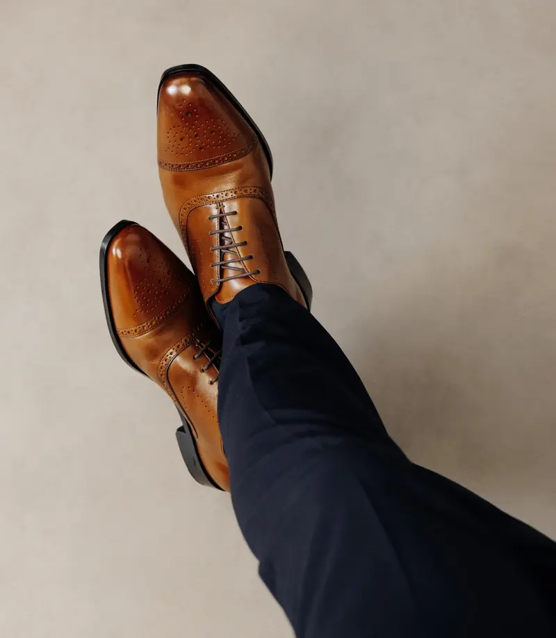 Chaussures derby marron