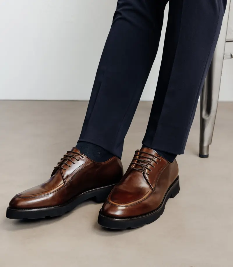 Chaussures derby marron
