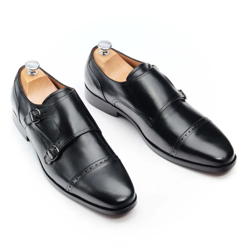Chaussures Double Boucle homme en Cuir - Elvis