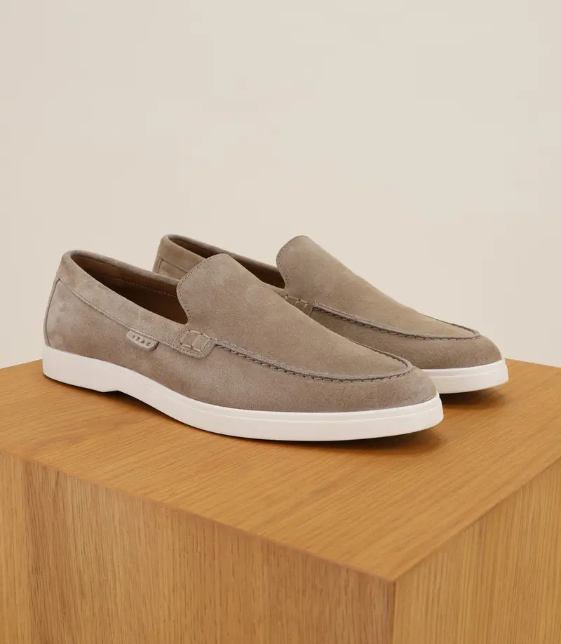 Chaussures mocassins beige