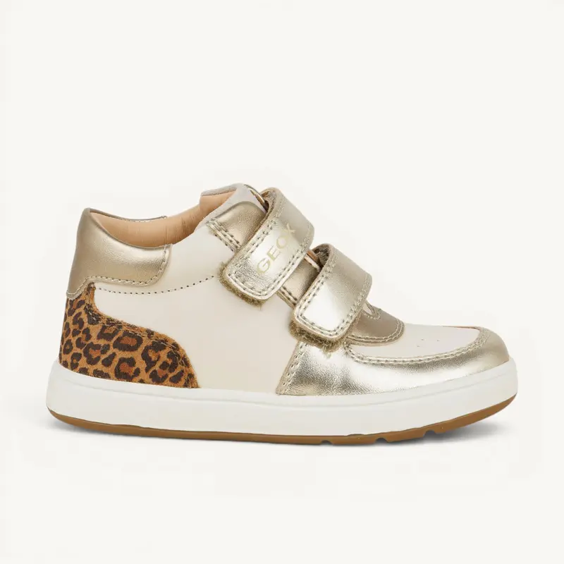 Chaussures montantes BIGLIA GIRL Premiers Pas GEOX Enfant Or/Bronze