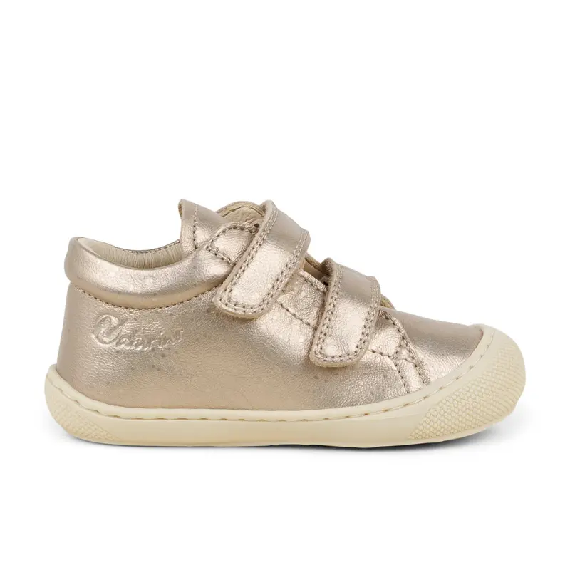 Chaussures montantes COCOON VELCRO NATURINO Enfant Or/Bronze