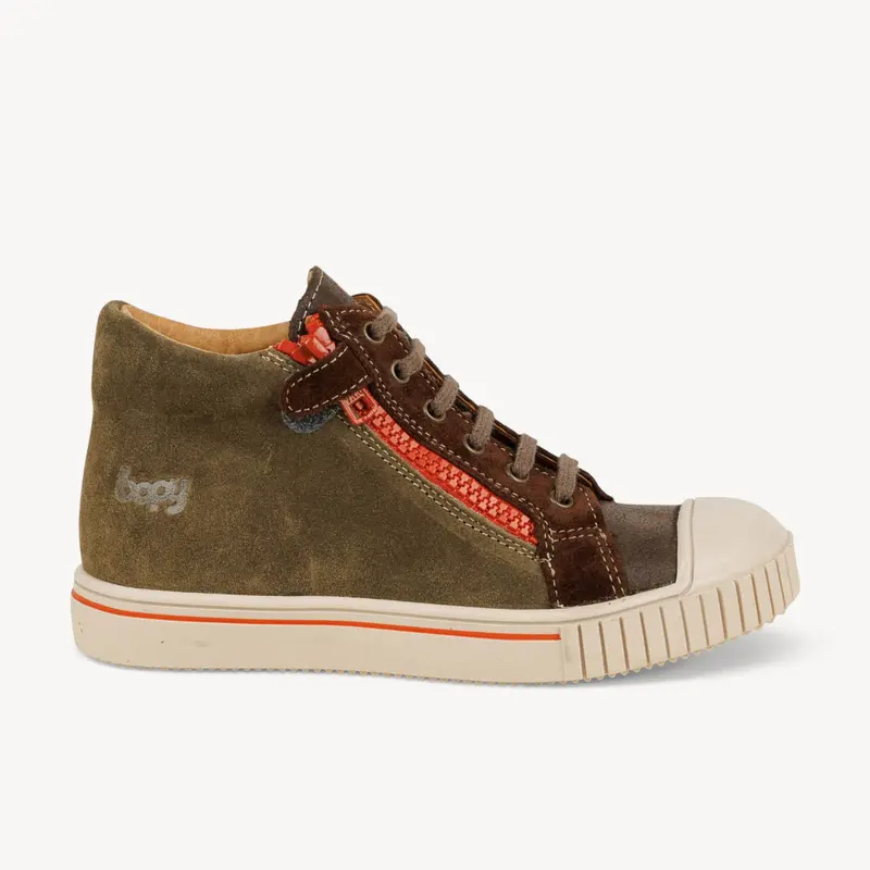 Chaussures montantes VOLEX 2 BOPY Enfant Kaki