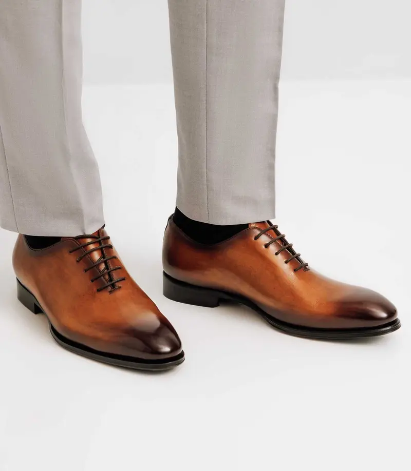 Chaussures richelieu marron