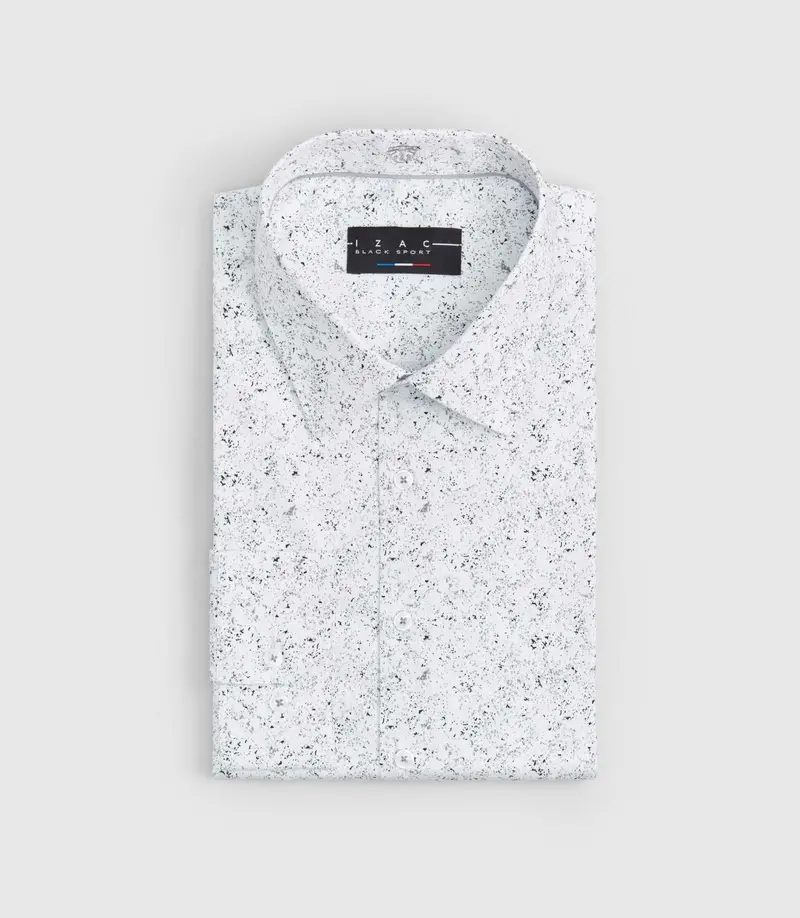 Chemise à imprimé blanc "Siem"