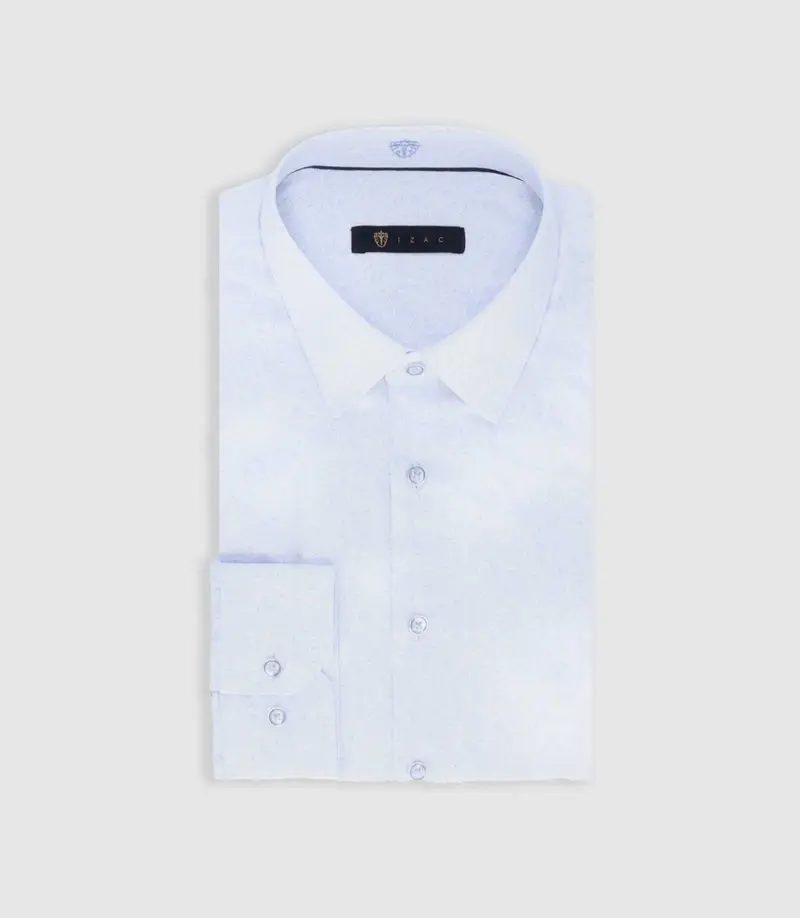 Chemise à imprimé Paisley ciel PAQUITO