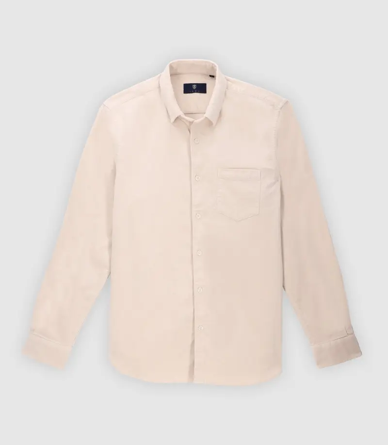 Chemise casual écrue