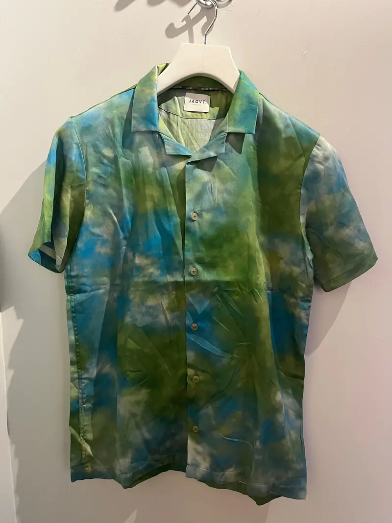 Chemise coton soie imprimé