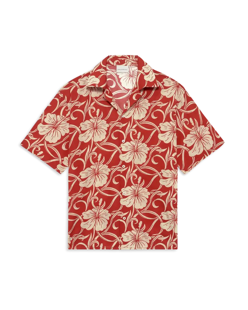 Chemise Hibiscus Monogramme