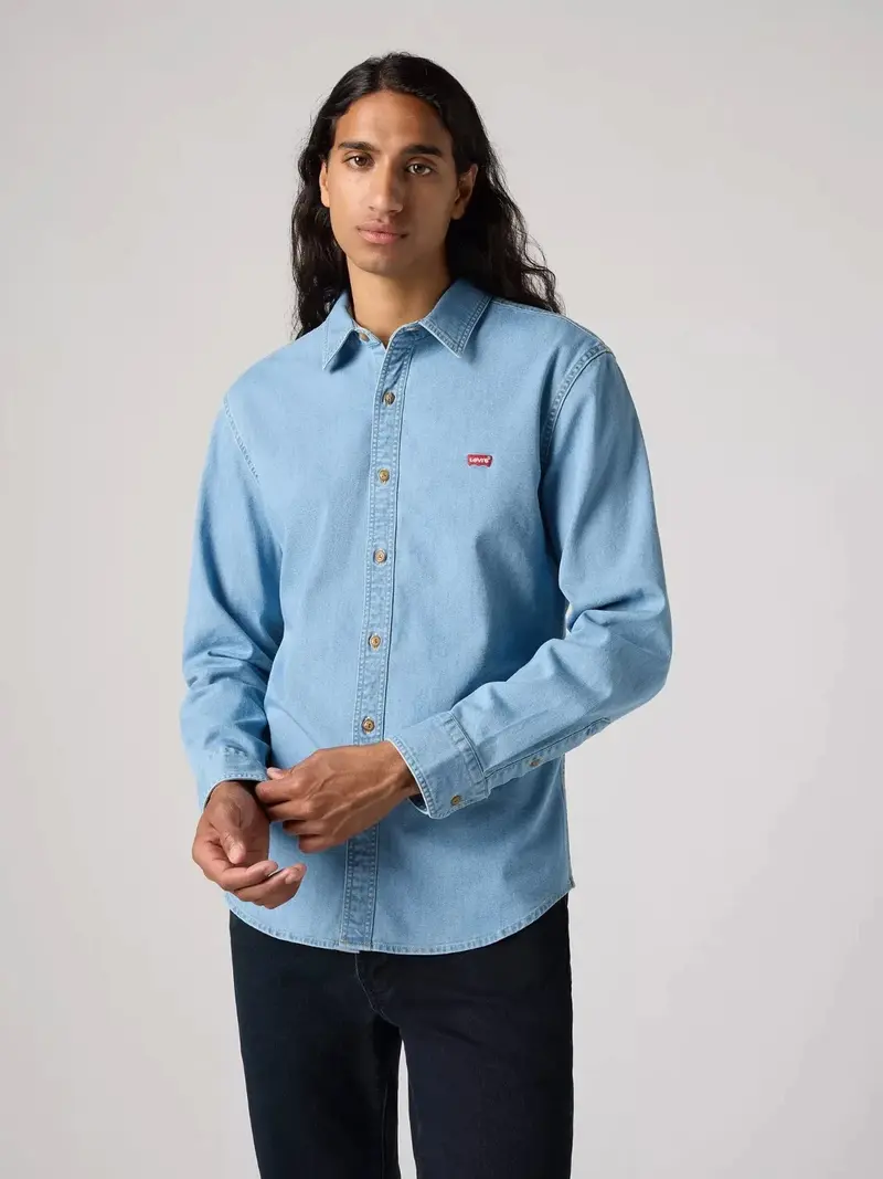 Chemise Levi's ajustée bleu clair