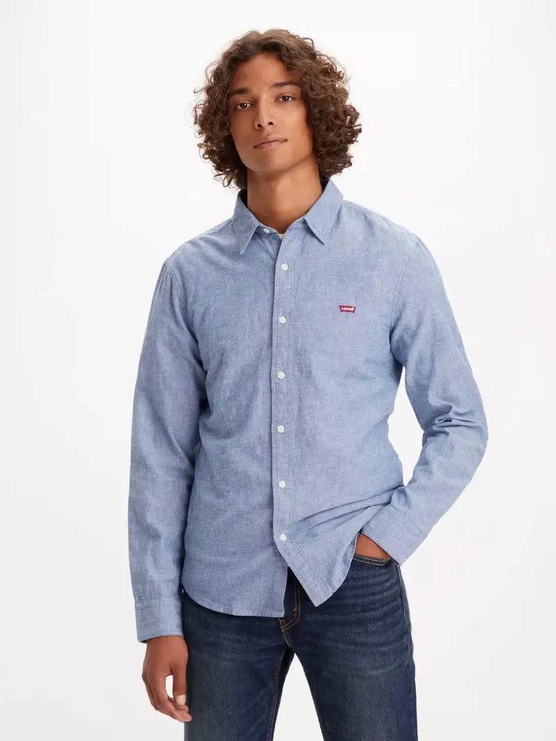 Chemise Levi's ajustée bleu clair