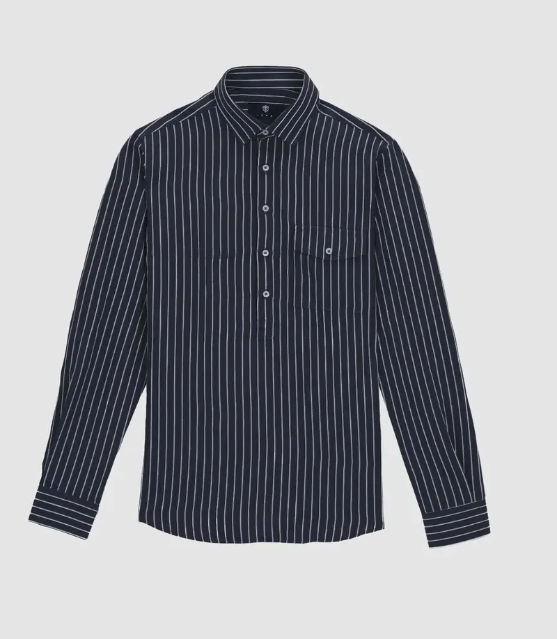 Chemise marine MILO