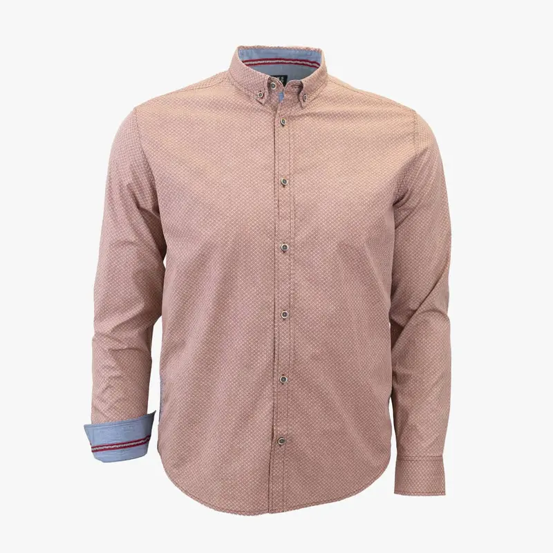 Chemise ml beige fantaisie