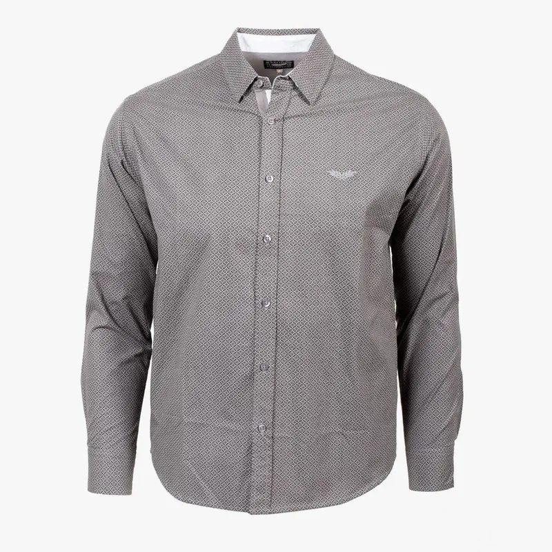 Chemise ml grise business