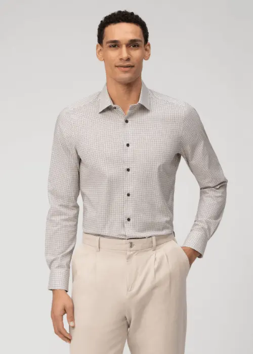 Chemise OLYMP beige