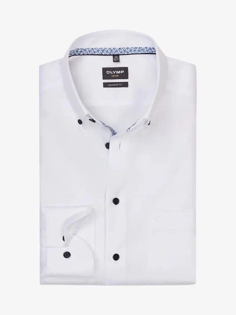 Chemise OLYMP droite blanche