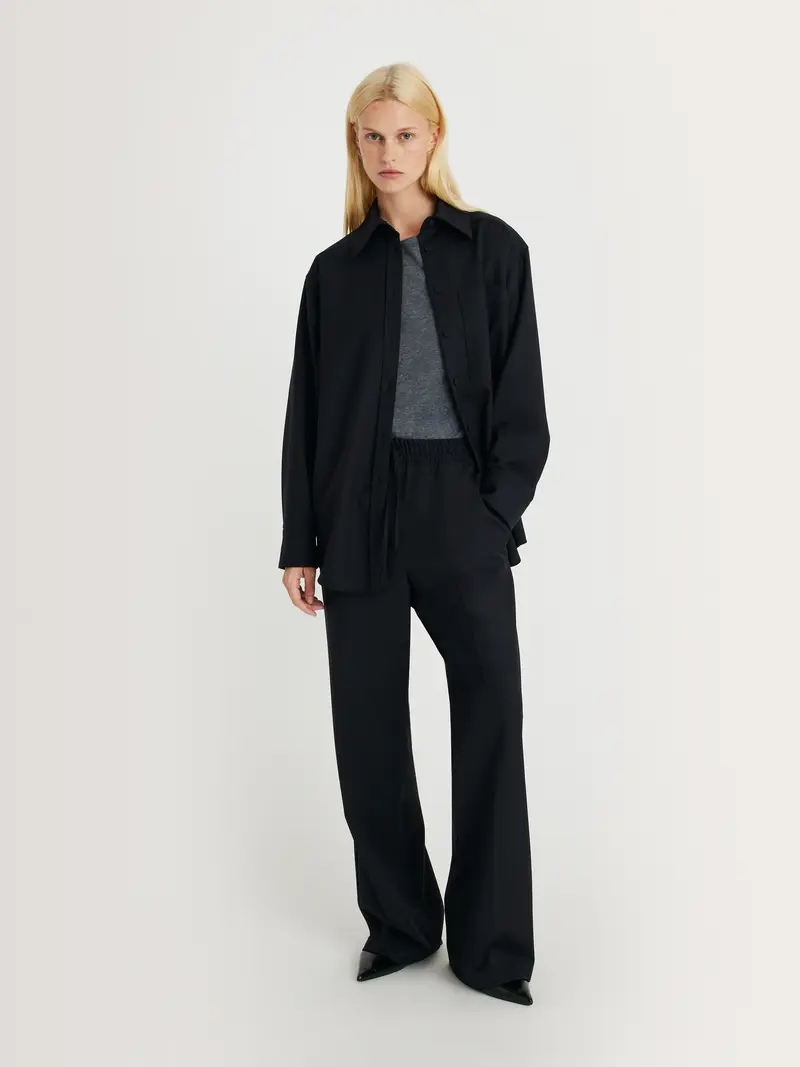 Chemise RAINS Black