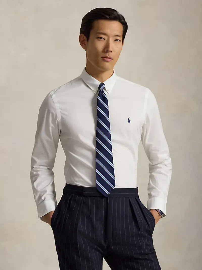 Chemise Ralph Lauren ajustée blanche