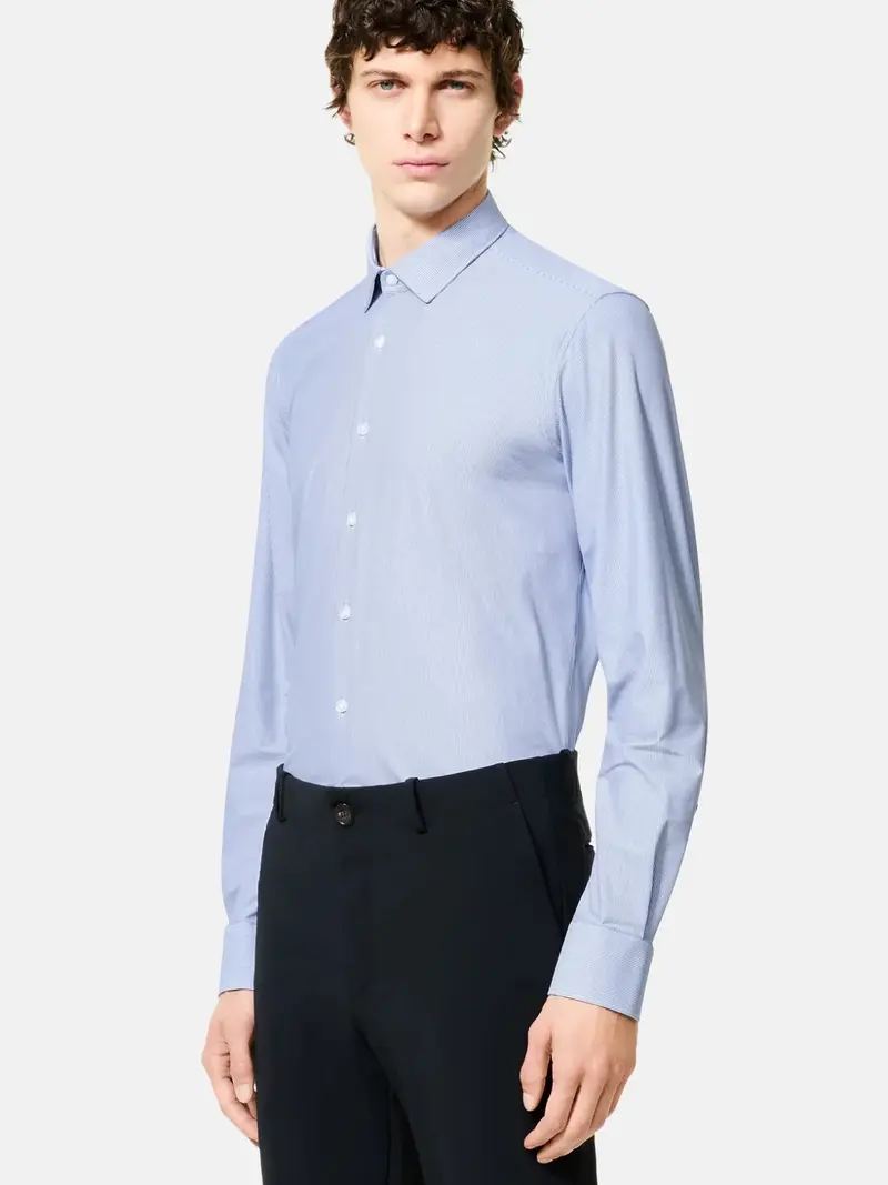 Chemise rayée RRD bleue