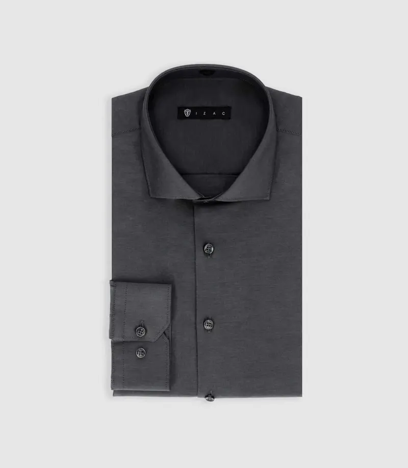 Chemise regular anthracite PEYO