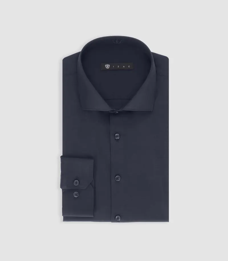 Chemise regular marine PEYO