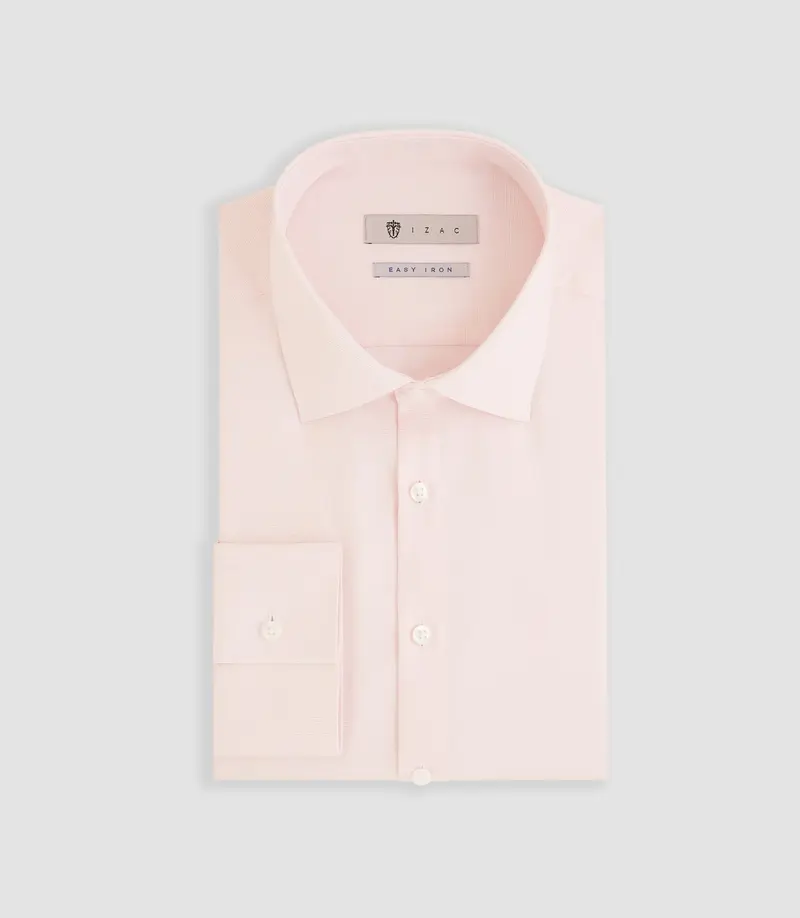 Chemise repassage facile rose "Memphis"