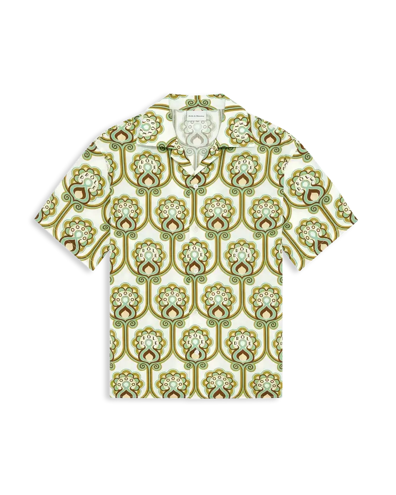 Chemise Tapisserie Florale Lin