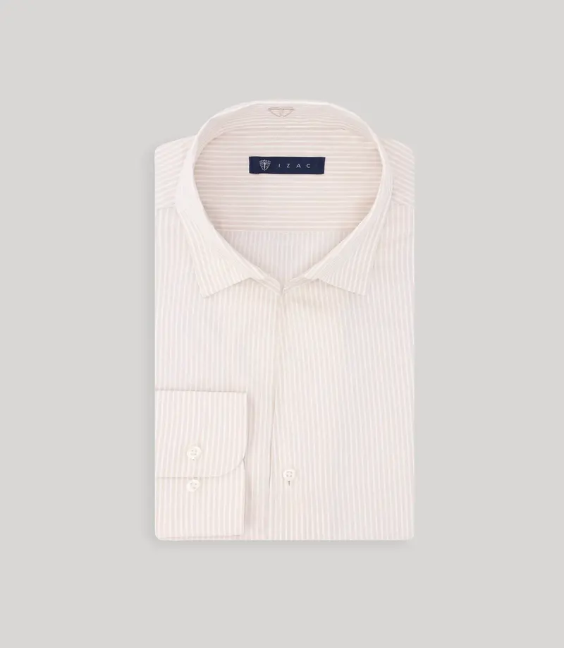 Chemise ville beige
