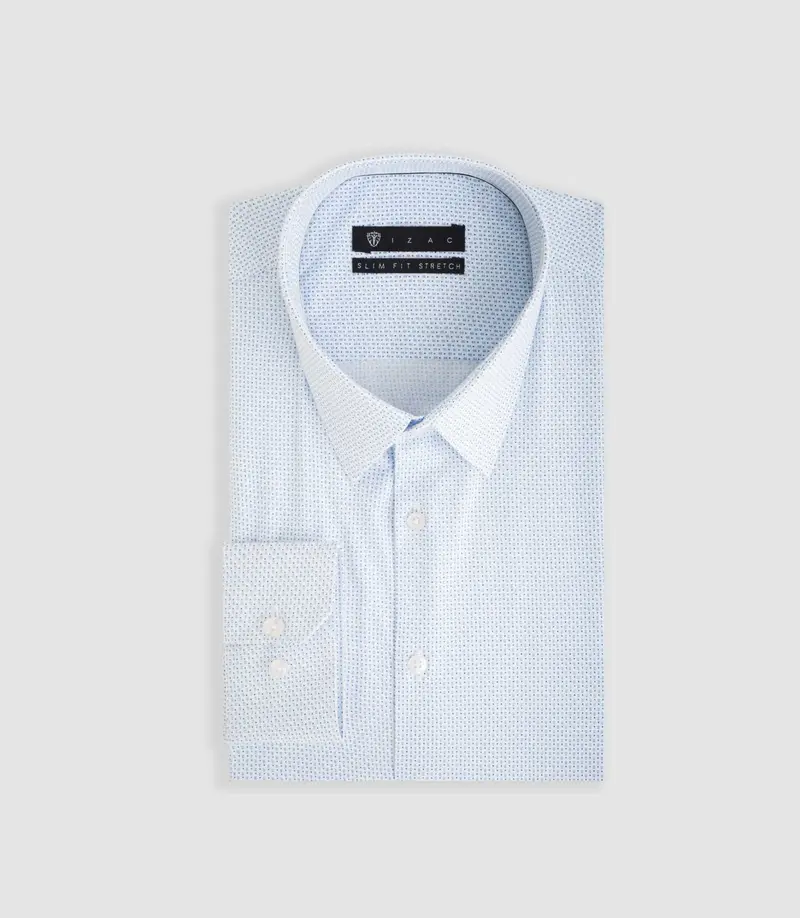 Chemise ville bleu ciel "Difast020"