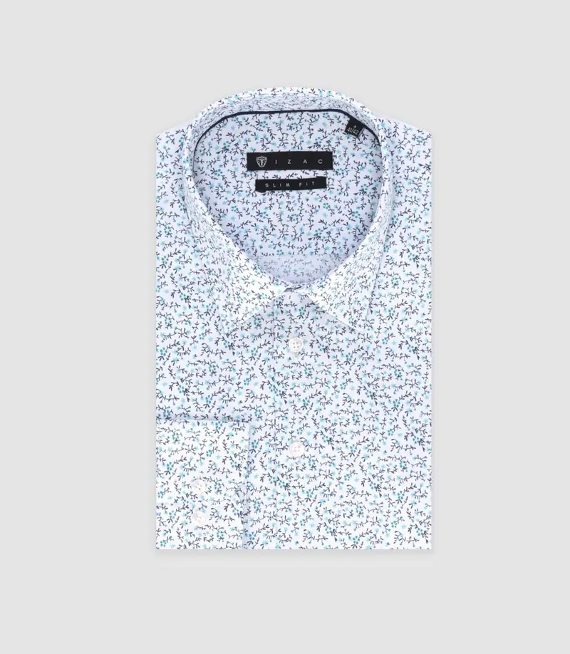 Chemise ville bleu ciel "Tifast019"