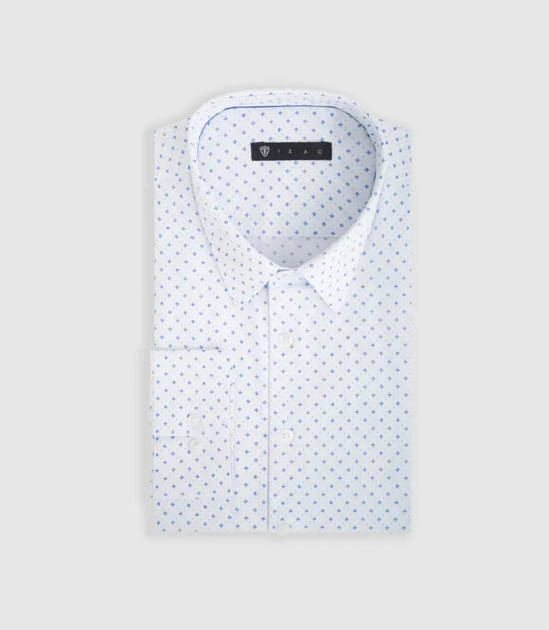Chemise ville bleue "Difast013"